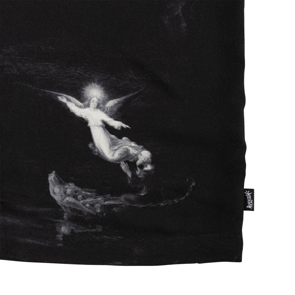 Welcome Hope Rayon Shirt - Black image 3