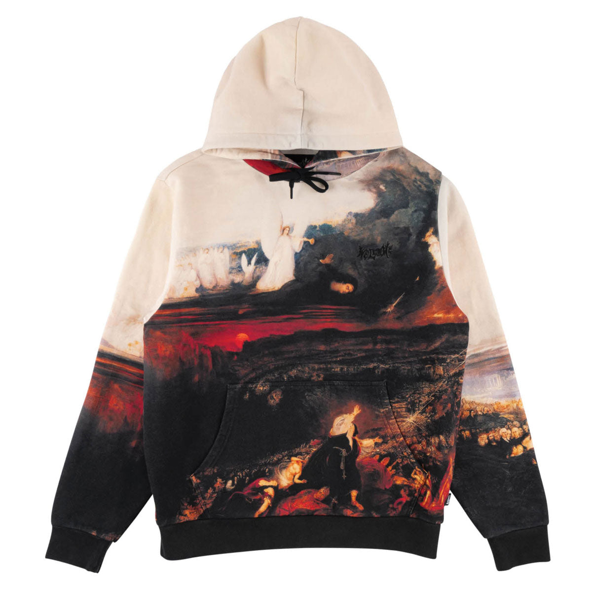 Welcome Judgement All Over Hoodie - Black image 1