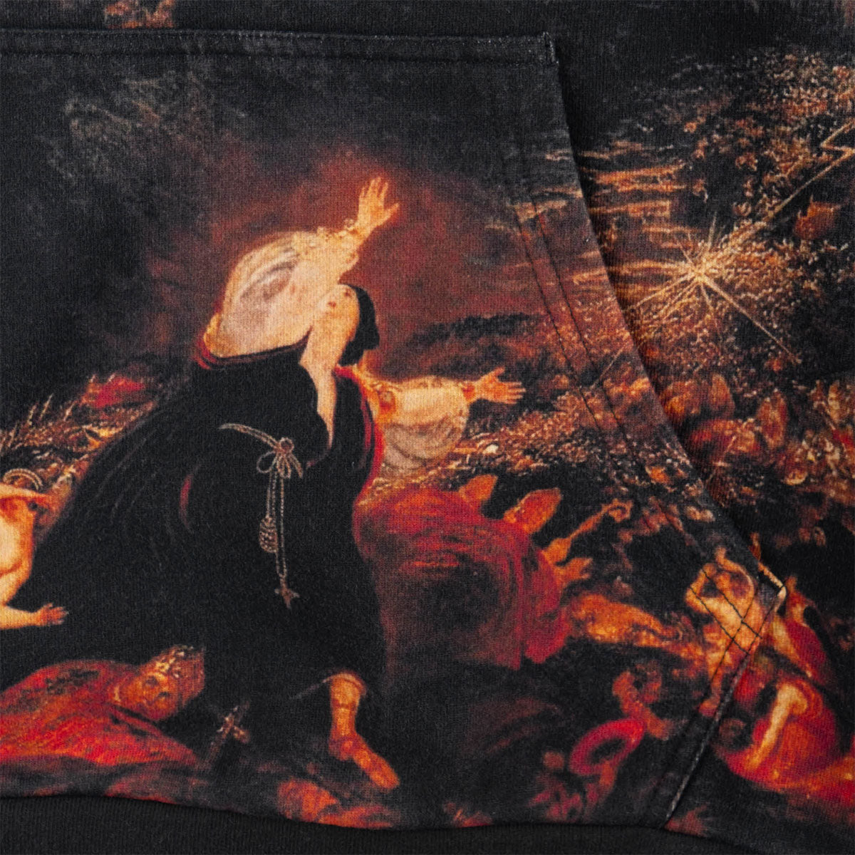 Welcome Judgement All Over Hoodie - Black image 4