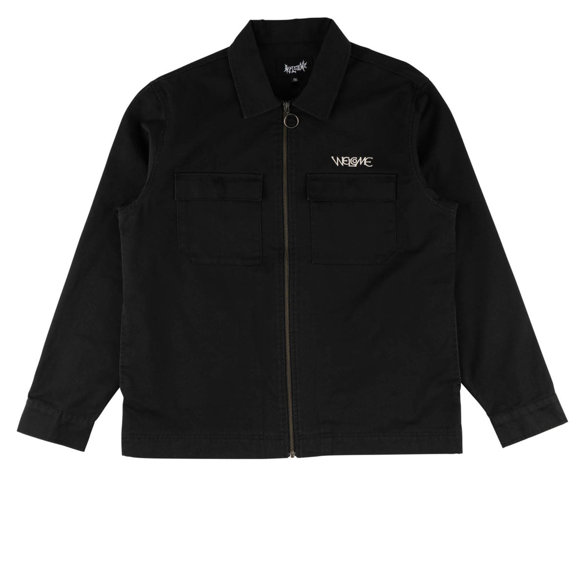 Welcome Paladin Long Sleeve Twill Patch Shirt - Black image 1
