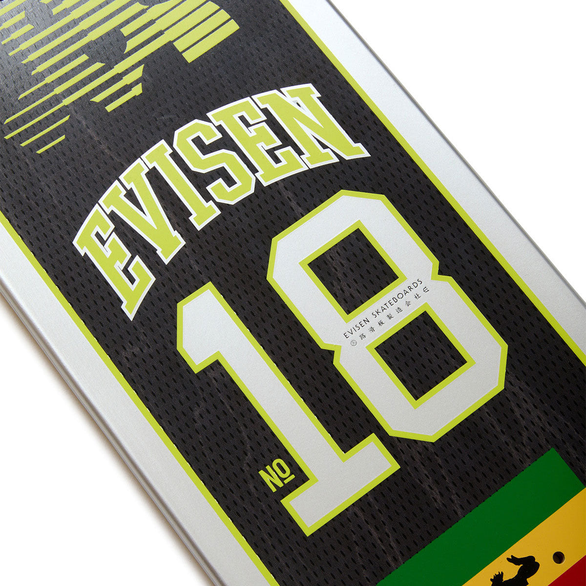 Evisen No. 18 Skateboard Deck - 8.38