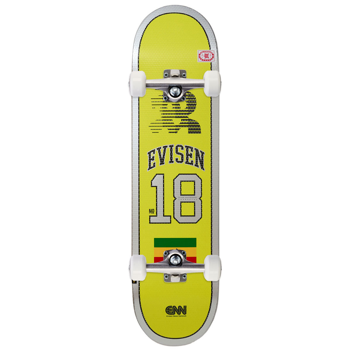 Evisen No. 18 Skateboard Complete - 8.38