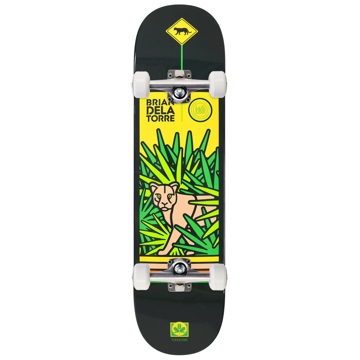 Habitat Delatorre Panther Crossing Skateboard Complete - 8.00