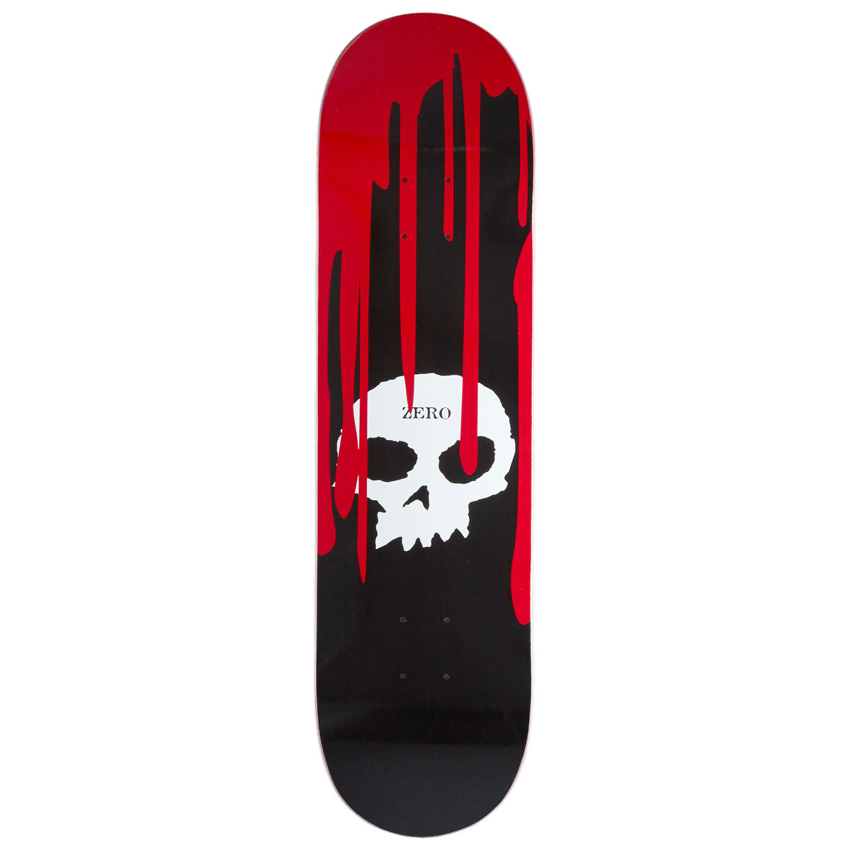 Zero Single Skull Blood Skateboard Deck - 8.50