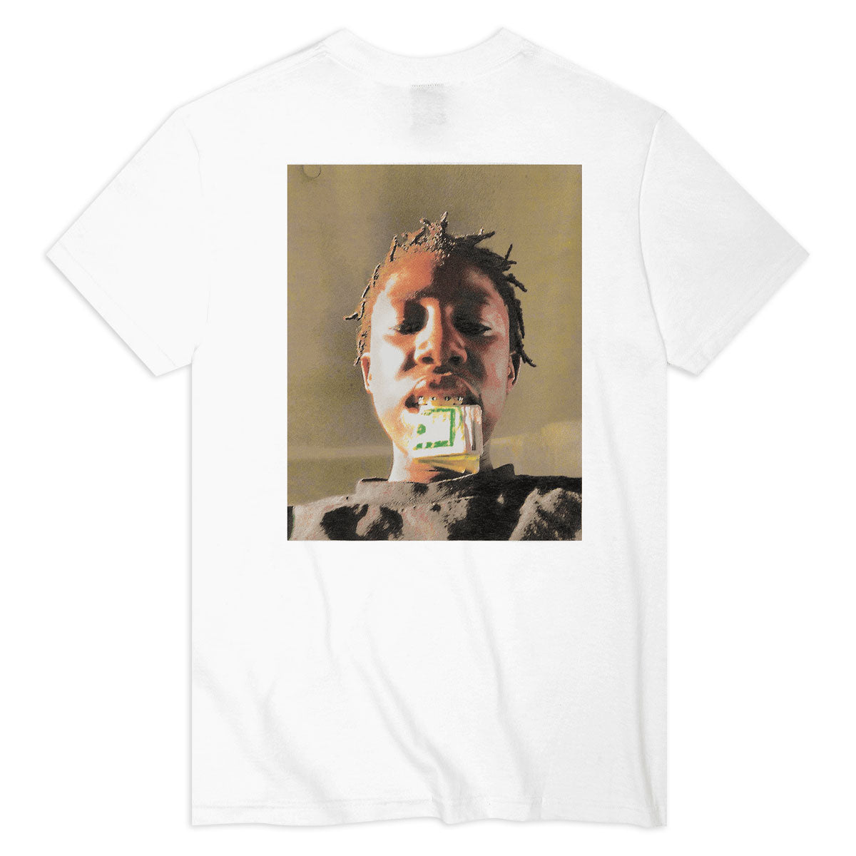 Violet Kader Put Your Money Where Your Mouth Is T-Shirt - White image 1