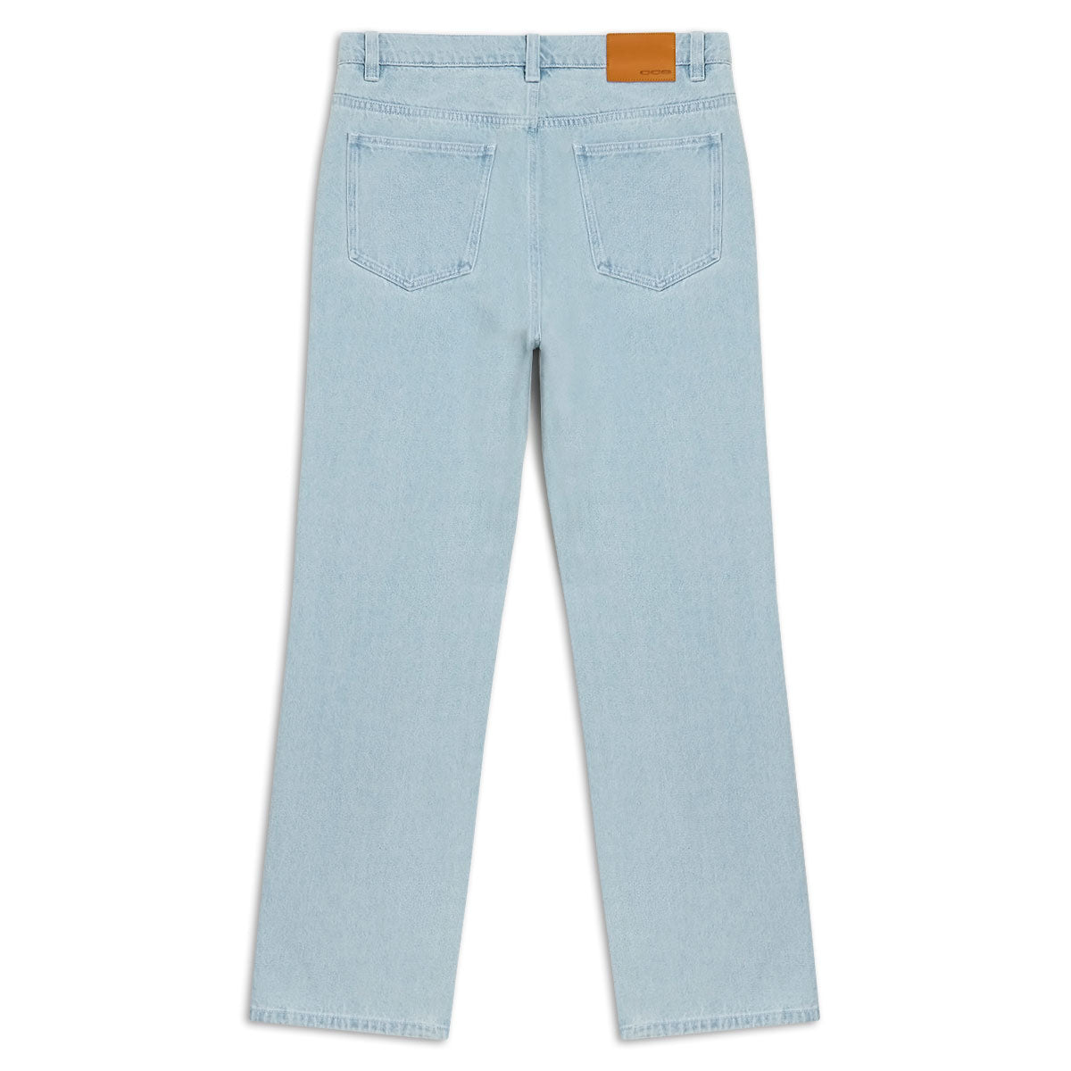 CCS Western Straight Denim Jeans - Bleach Wash image 5