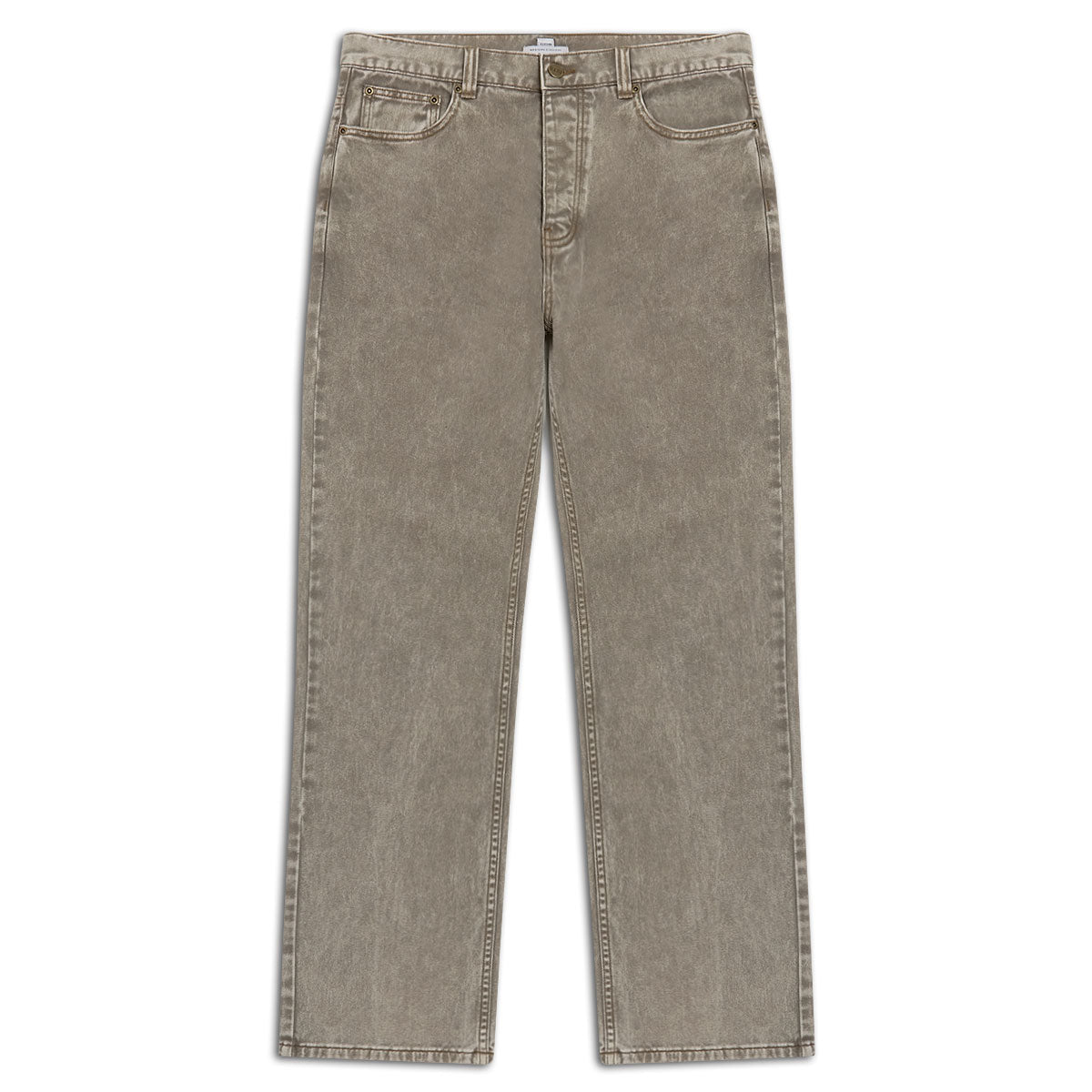 CCS Western Straight Denim Jeans - Faded Brown image 2