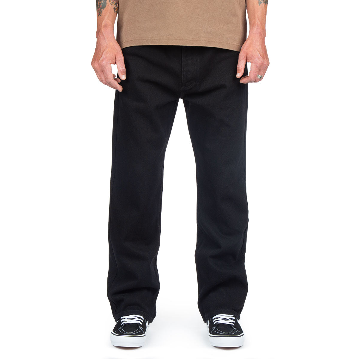 CCS Western Straight Denim Jeans - Black image 1