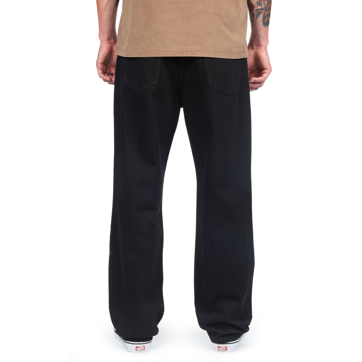 CCS Western Straight Denim Jeans - Black image 4