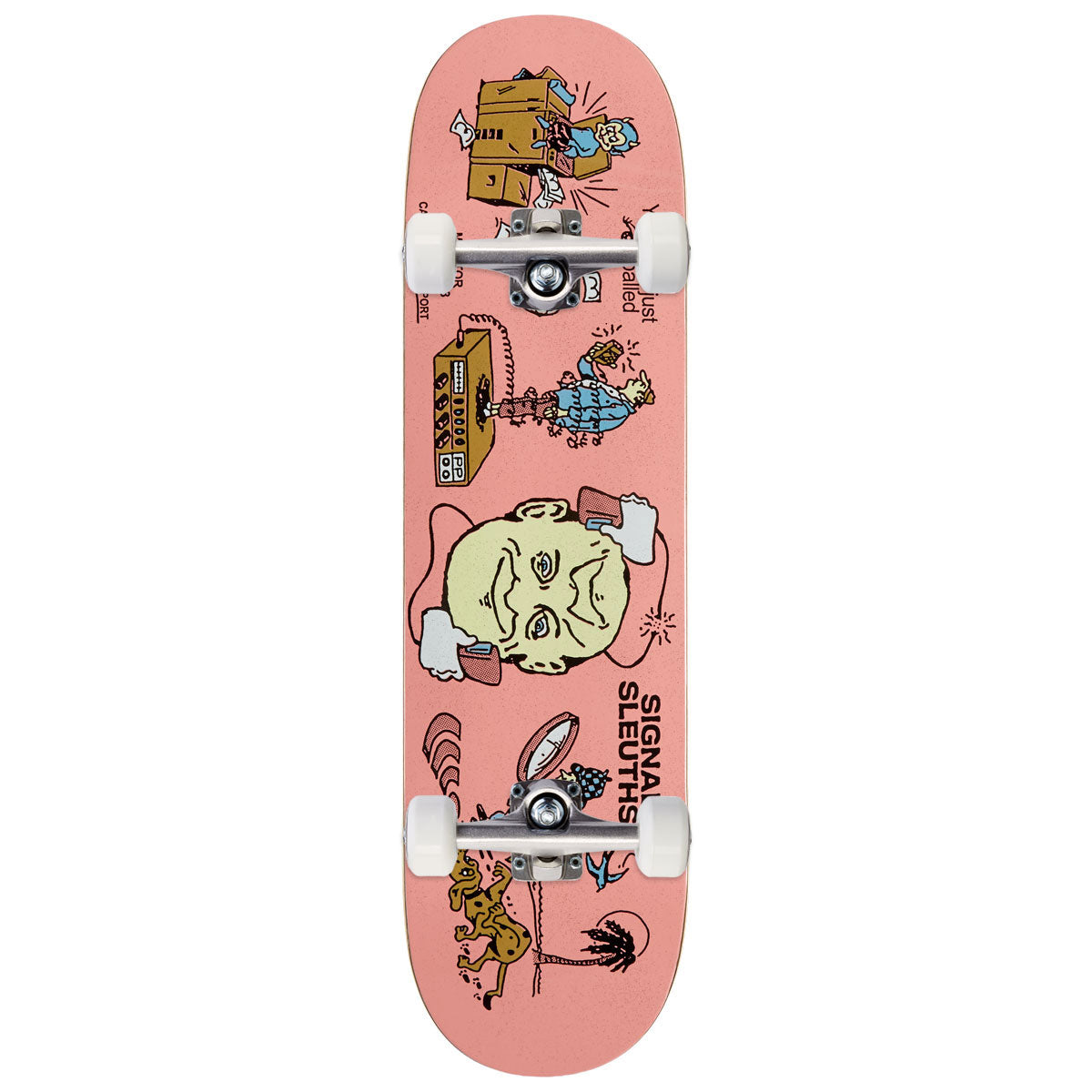 Passport Eyeball Series Signal Sleuths Skateboard Complete - 8.375