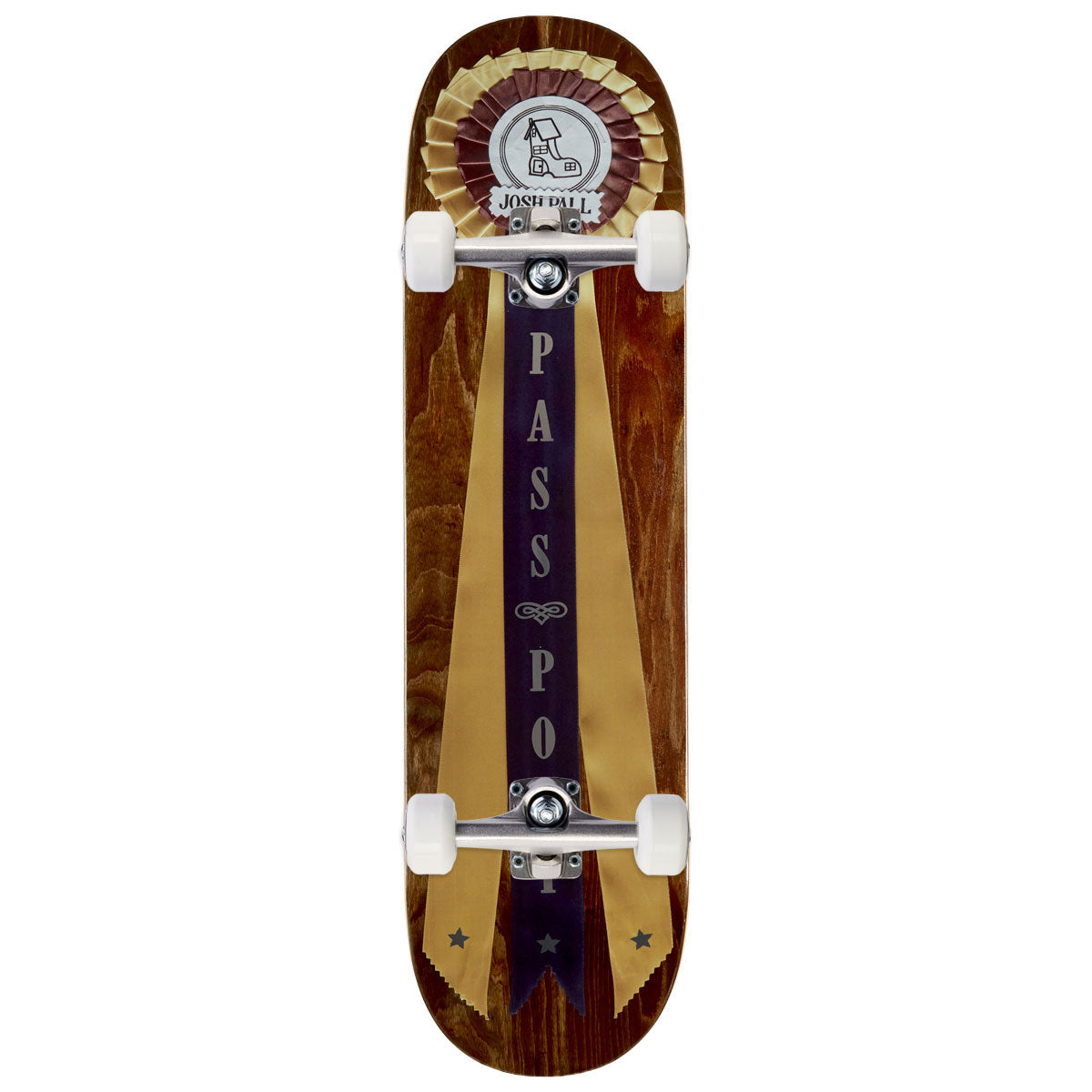 Passport Rosette Series Josh Skateboard Complete - 8.375