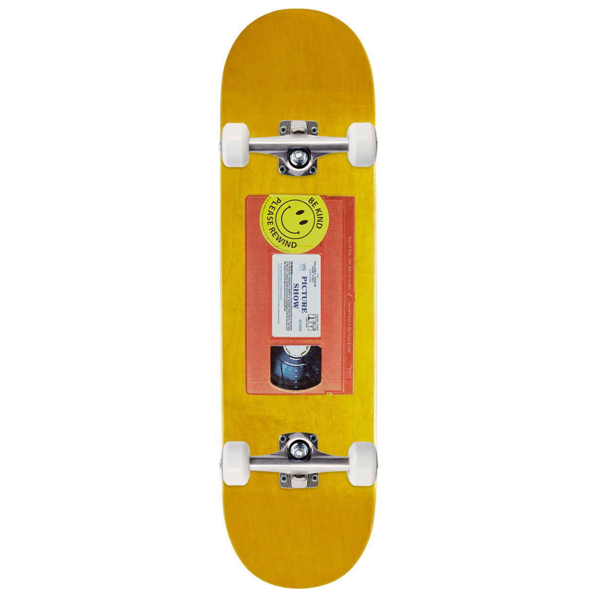 Picture Show Cassette Skateboard Complete - Woodgrain Varied Stains - 8.50