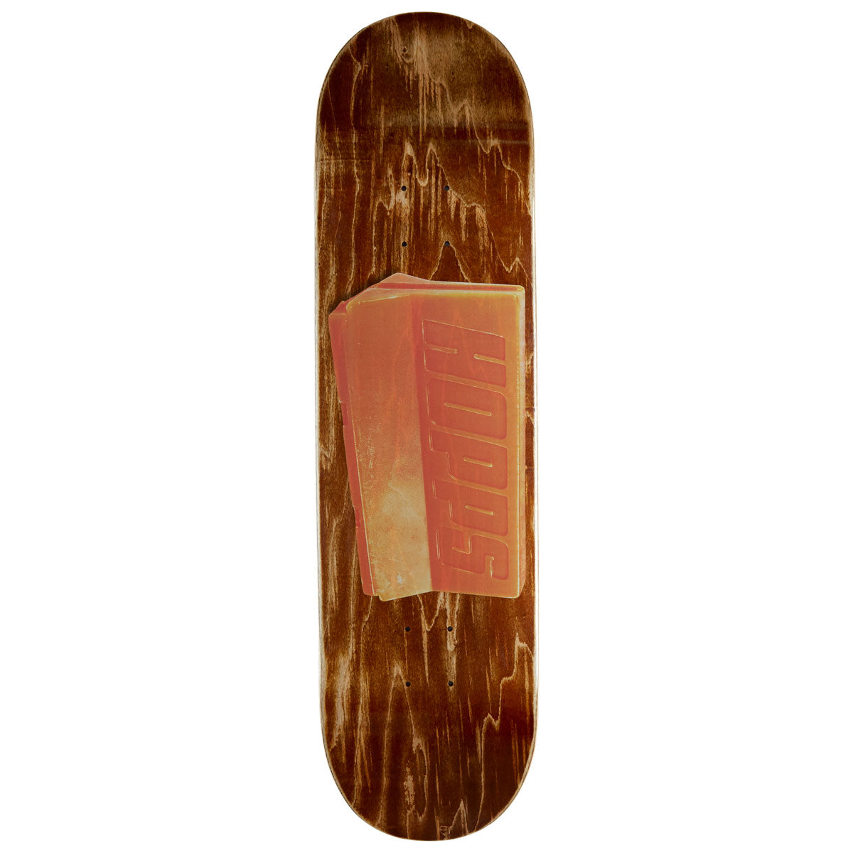 Hopps Barrier Wax Skateboard Deck - 8.50