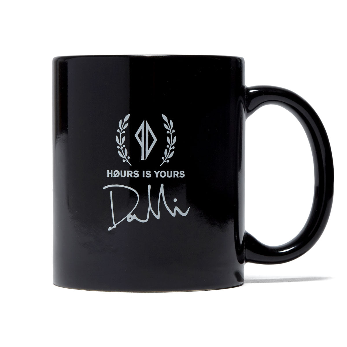 Hours Is Yours PD Dollin Signature Mug - Gloss Black image 1