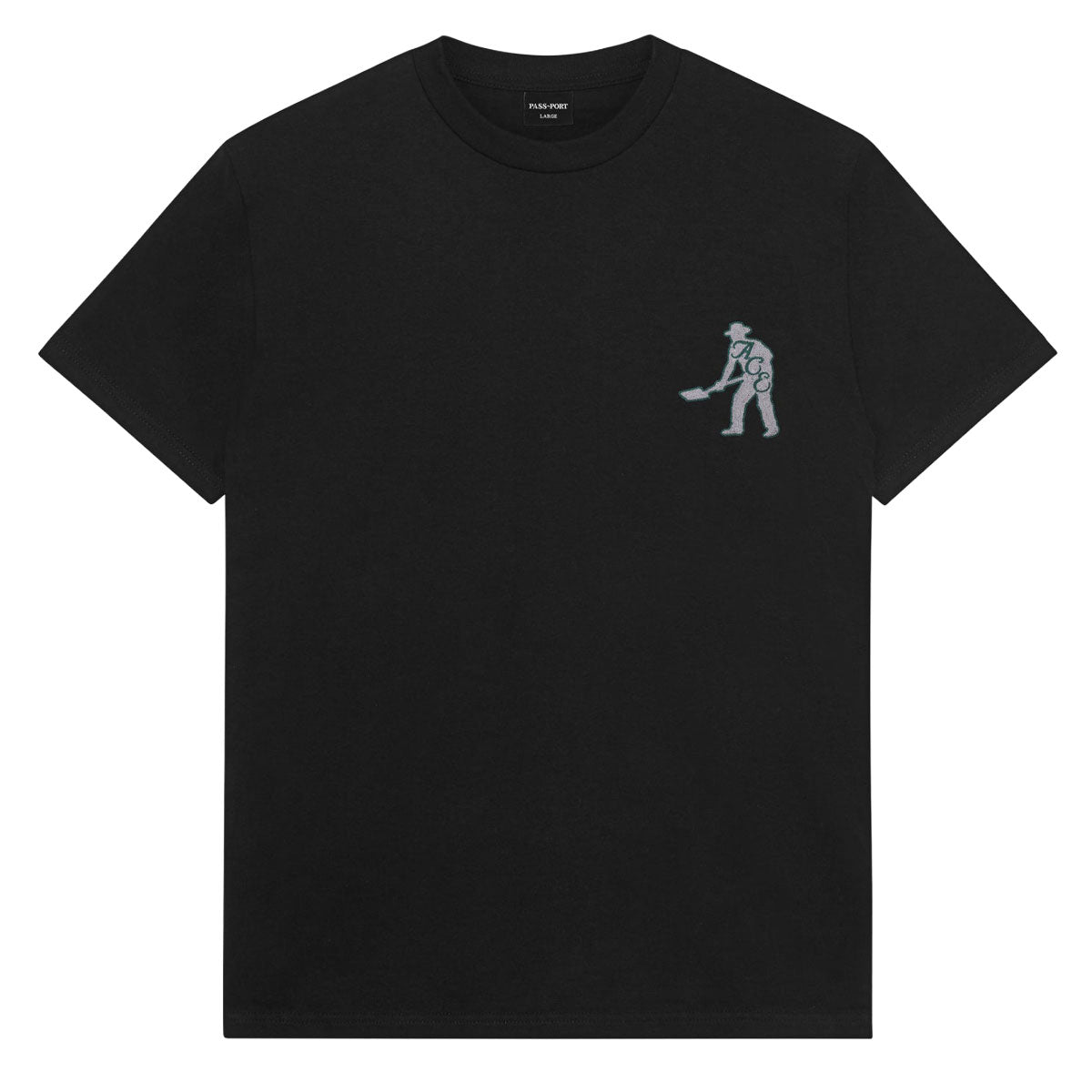 Ace x Passport Ace & Spade T-Shirt - Black image 1