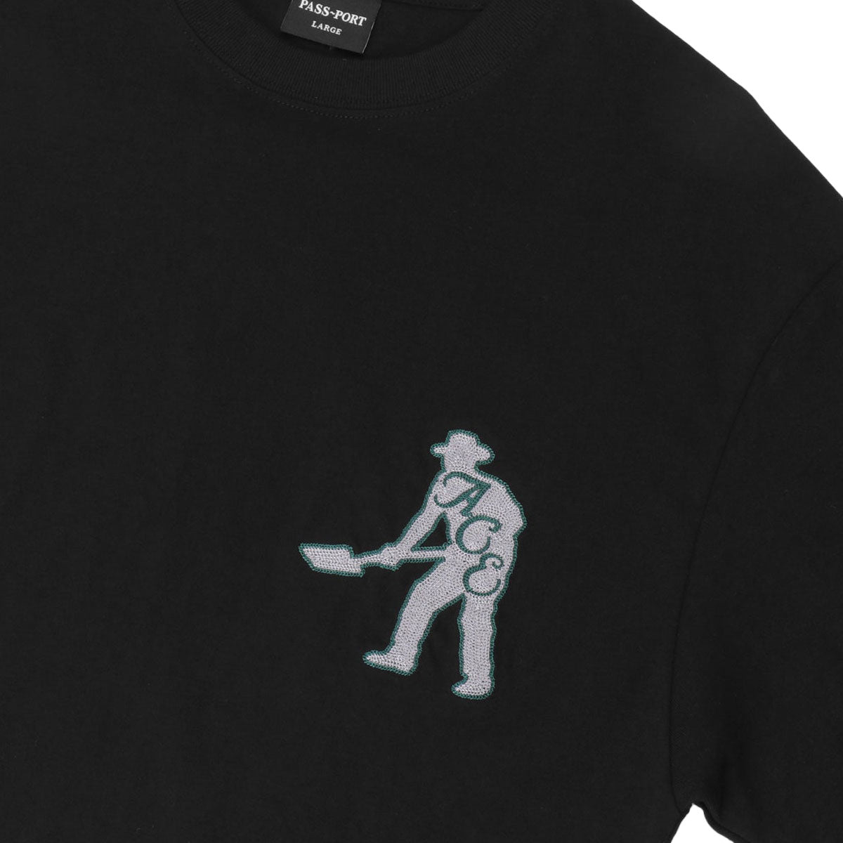 Ace x Passport Ace & Spade T-Shirt - Black image 2