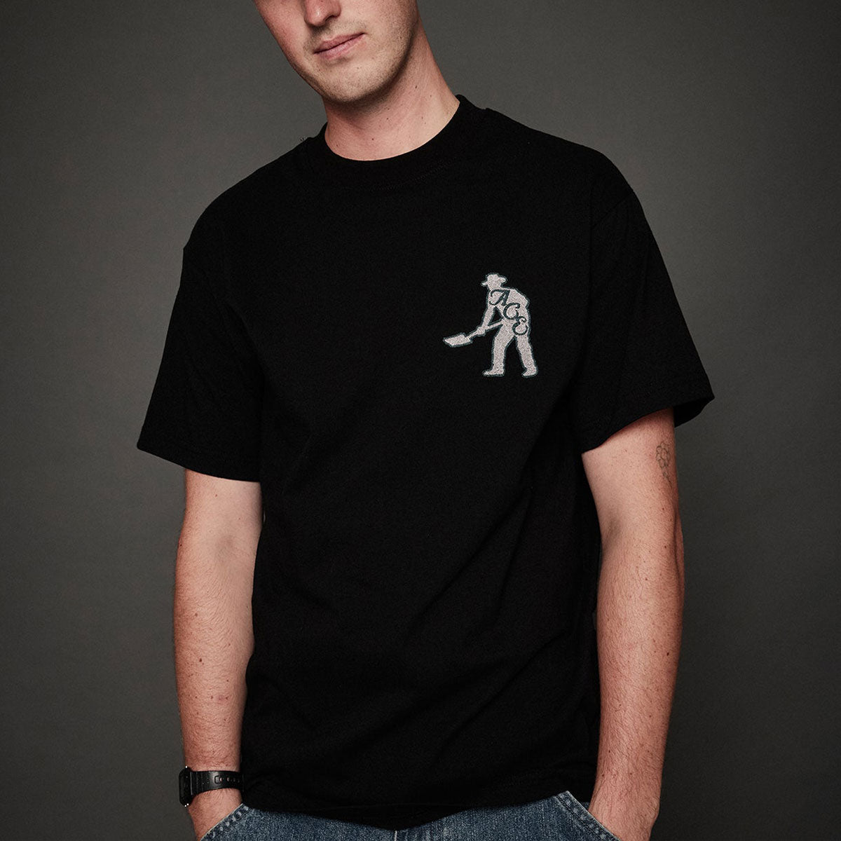 Ace x Passport Ace & Spade T-Shirt - Black image 4