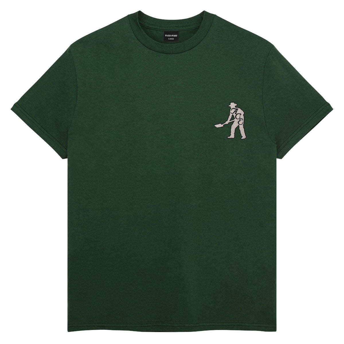 Ace x Passport Ace & Spade T-Shirt - Forest Green image 1