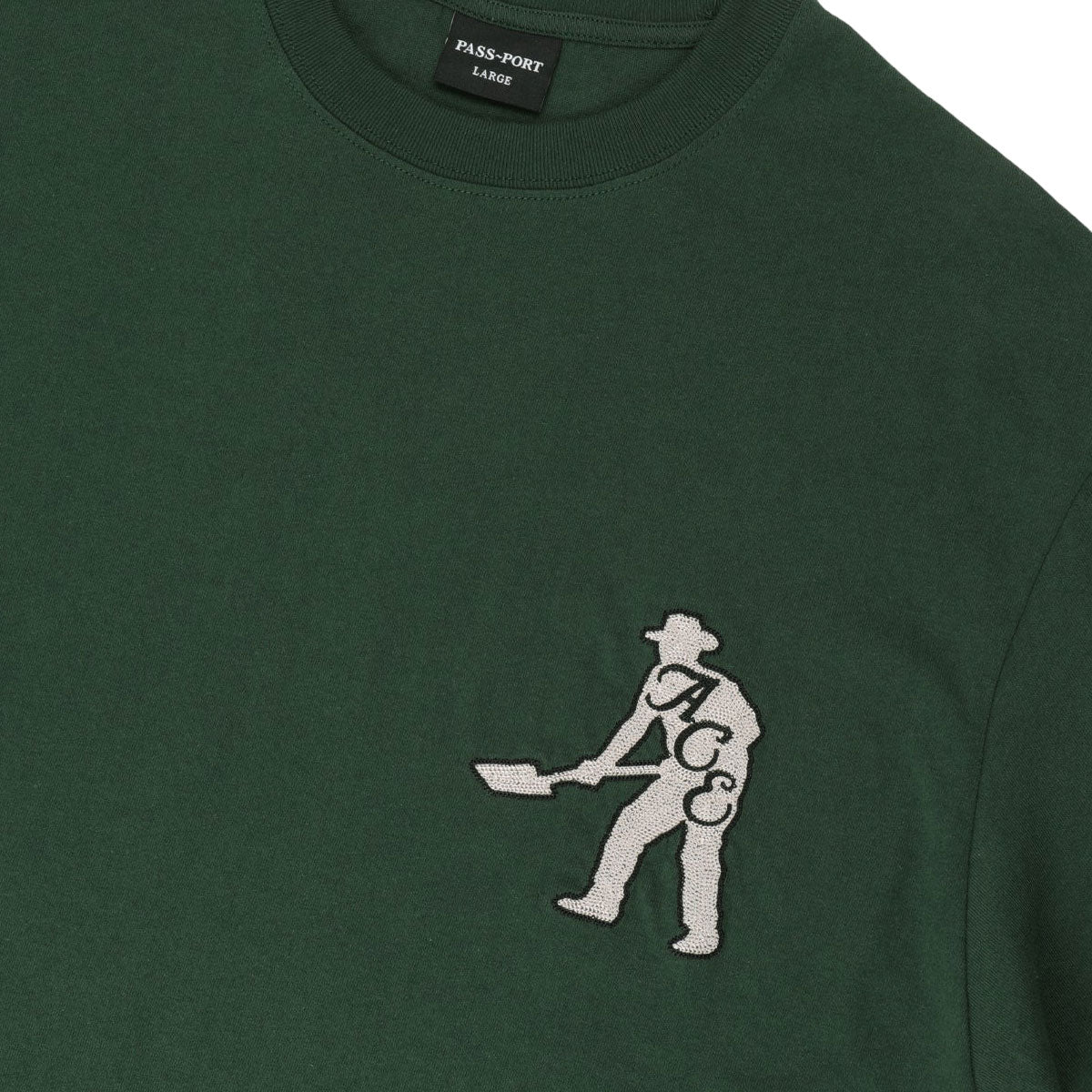Ace x Passport Ace & Spade T-Shirt - Forest Green image 2