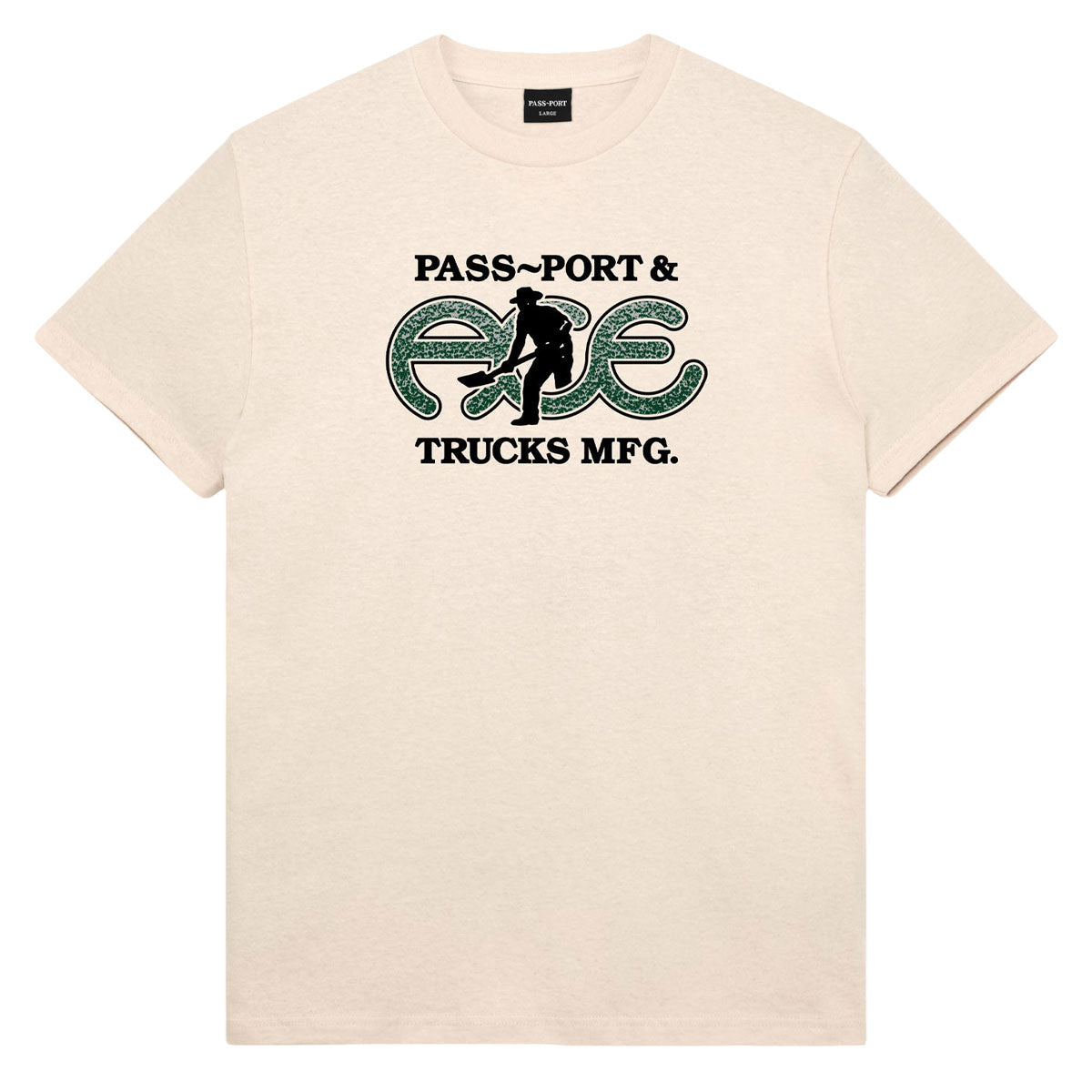Ace x Passport Hammertone T-Shirt - Natural image 1