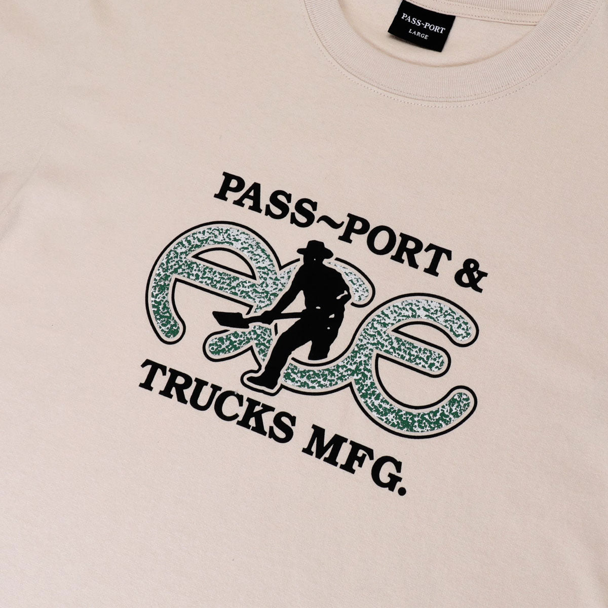 Ace x Passport Hammertone T-Shirt - Natural image 2