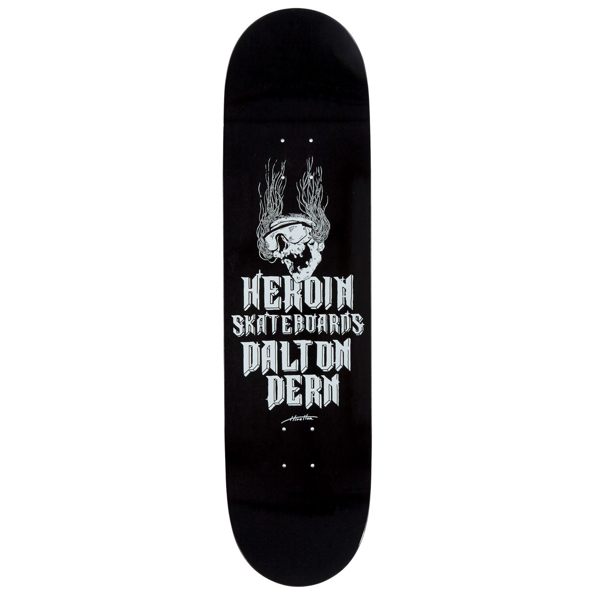 Heroin Dalton Dern Hurricane Skateboard Deck - 8.50
