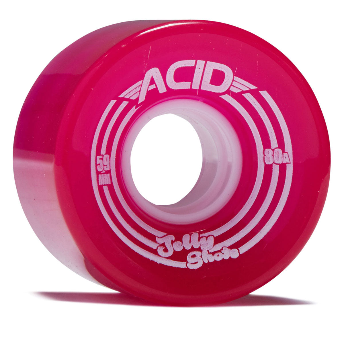 Acid Jelly Shots 80a Skateboard Wheels - Fuchsia - 59mm image 1