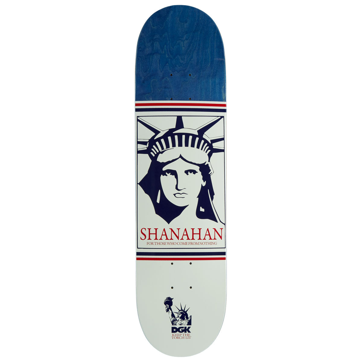 DGK Liberty Shanahan Skateboard Deck - Blue - 8.06