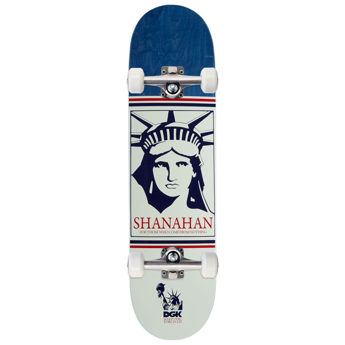 DGK Liberty Shanahan Skateboard Complete - Blue - 8.06