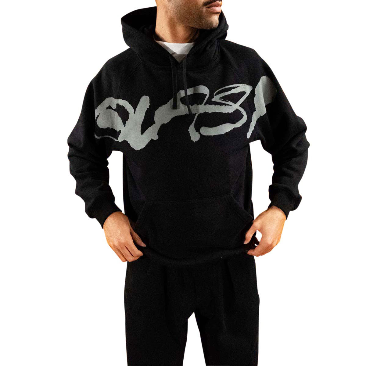 Quasi Blot Hoodie - Black image 3