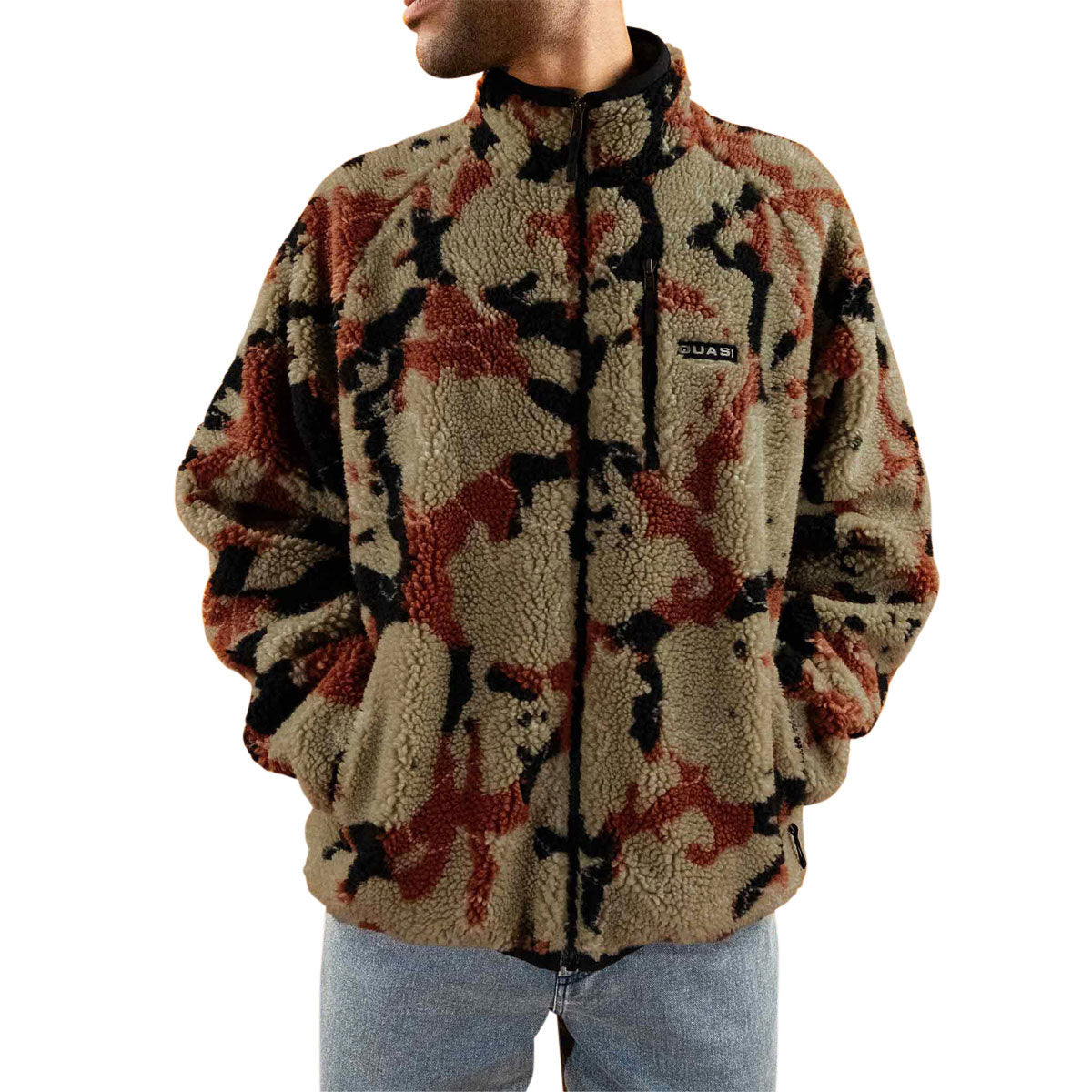 Quasi Juno Full Zip Jacket Jacket - Earth image 3