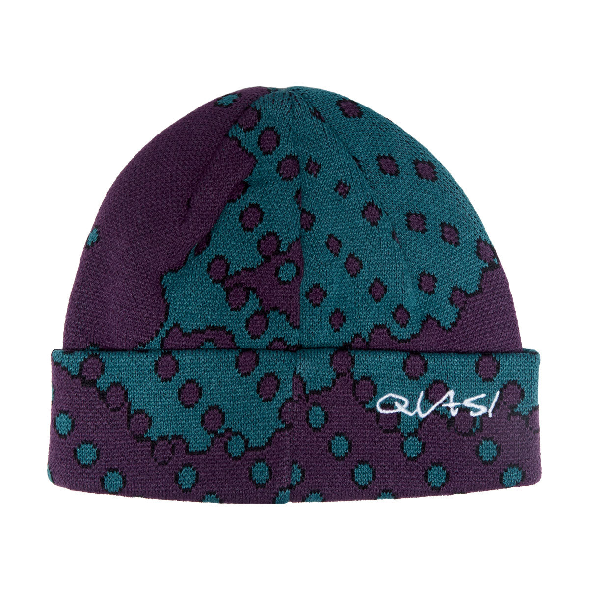 Quasi Dither Beanie - Eggplant image 1