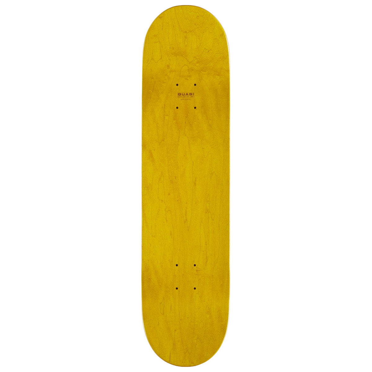 Quasi Lowercase Skateboard Complete - Yellow - 8.00