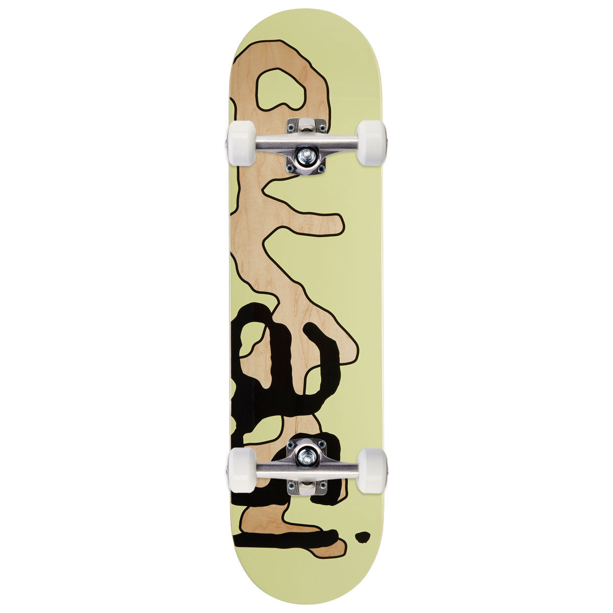 Quasi Lowercase Skateboard Complete - Yellow - 8.00