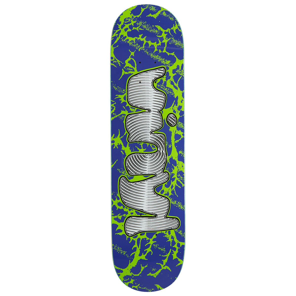 Vinyl Volt Spiral Skateboard Deck - 8.00