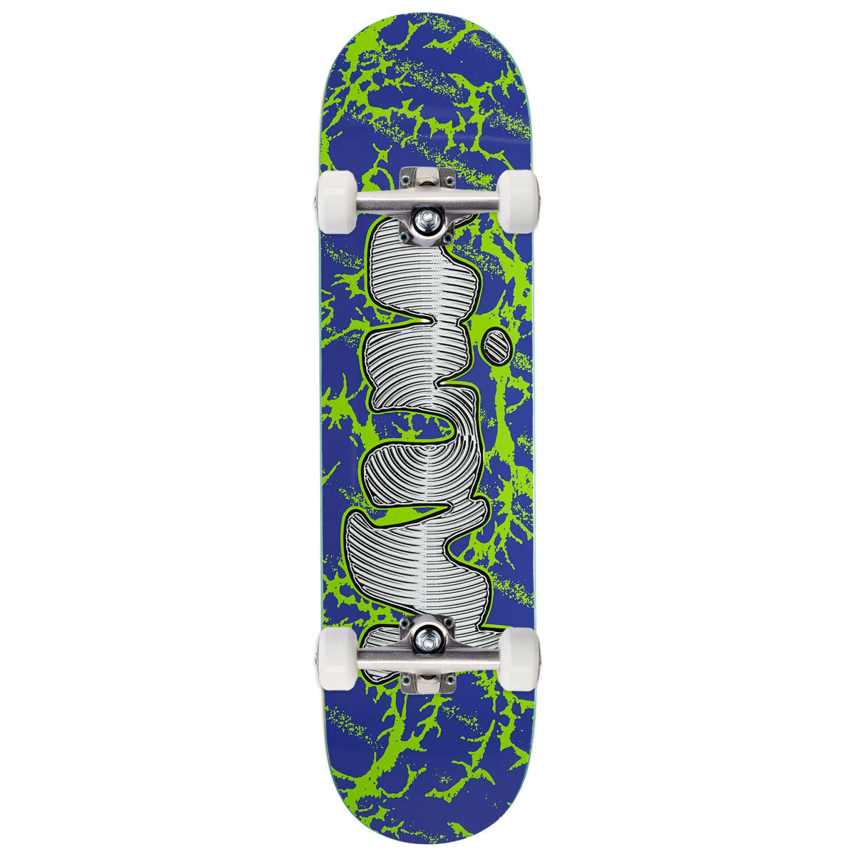 Vinyl Volt Spiral Skateboard Complete - 8.00