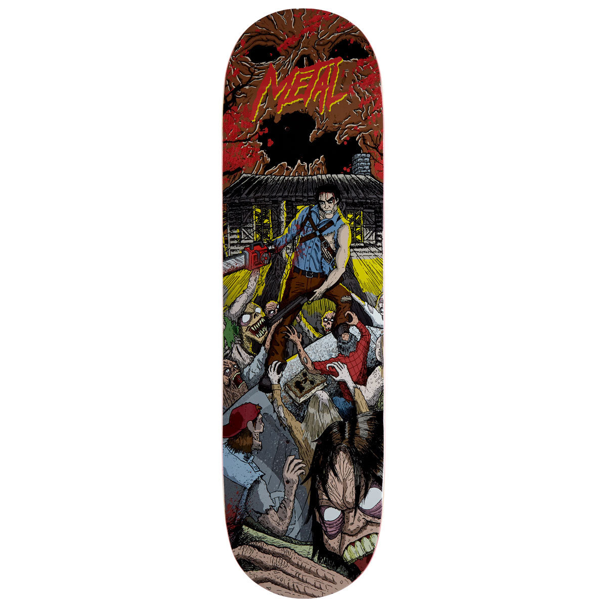 Metal Groovy Skateboard Deck - 8.60