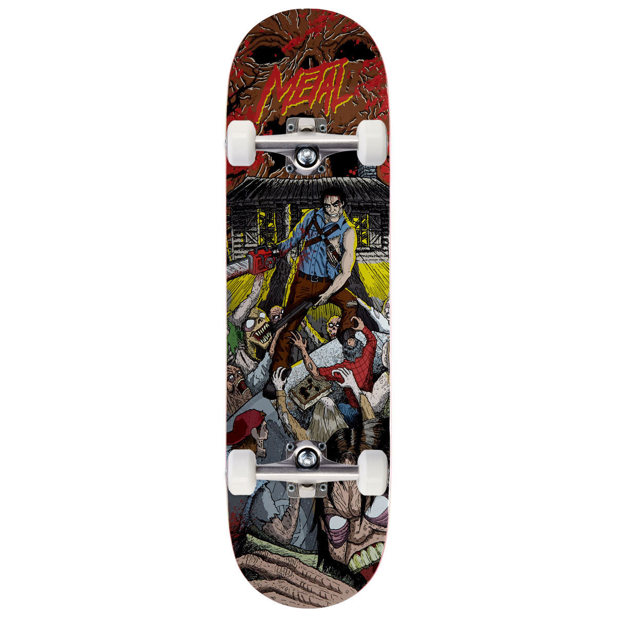 Metal Groovy Skateboard Complete - 8.60