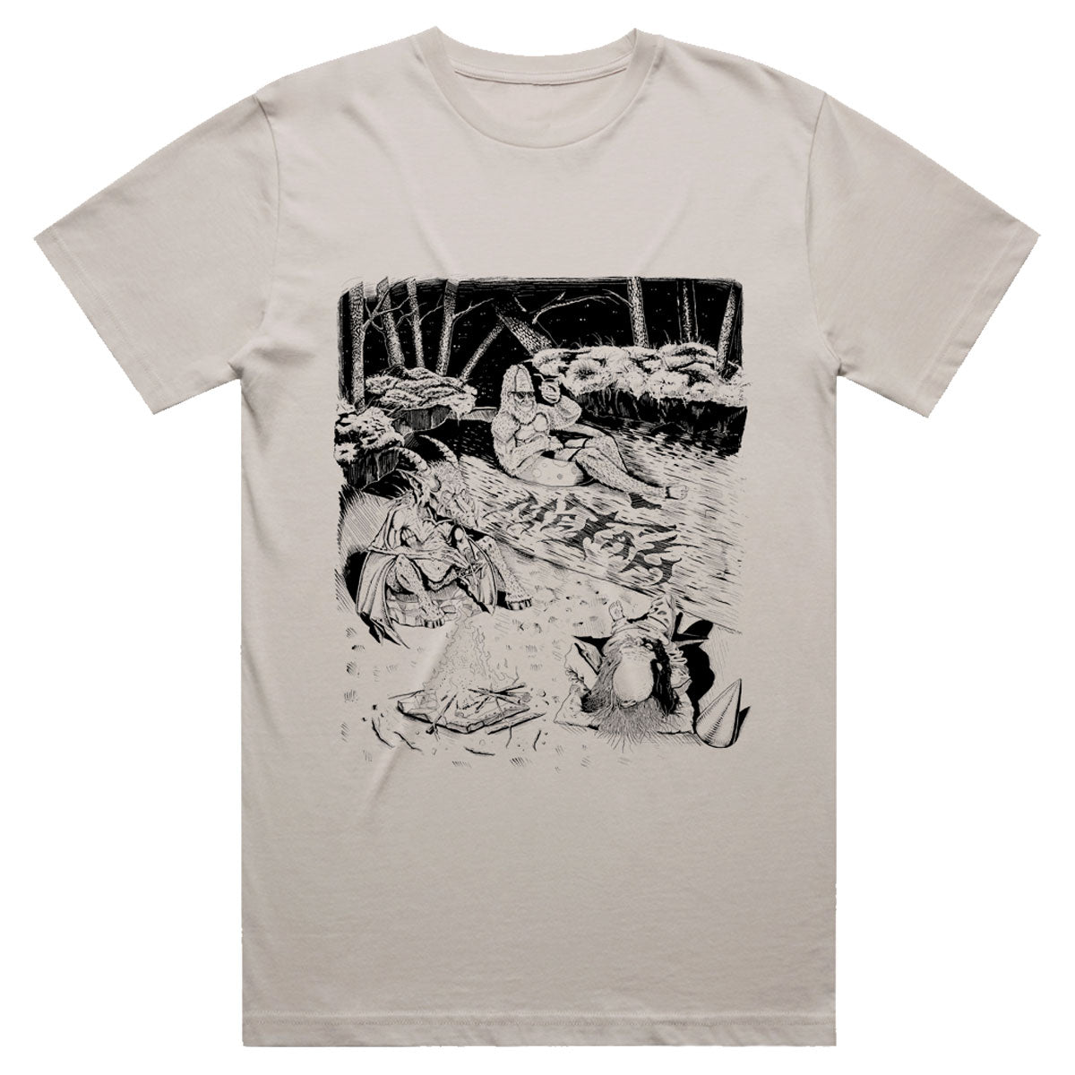 Metal Gnome T-Shirt - Bone image 1