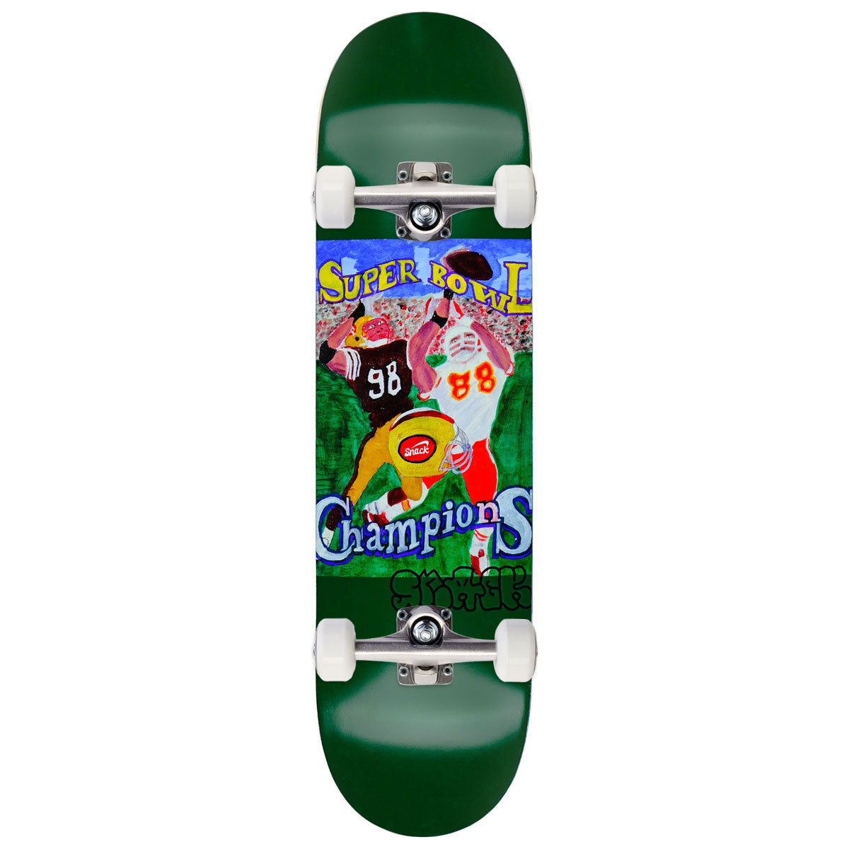 Snack Williams Super Bowl Skateboard Complete - 8.25