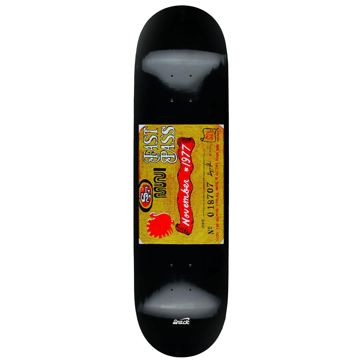 Snack Krebs Fast Pass Skateboard Deck - 8.50
