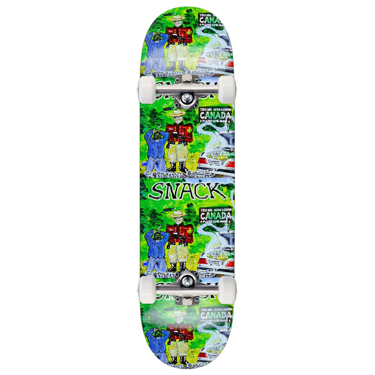 Snack May Canadian Bacon Skateboard Complete - 8.25