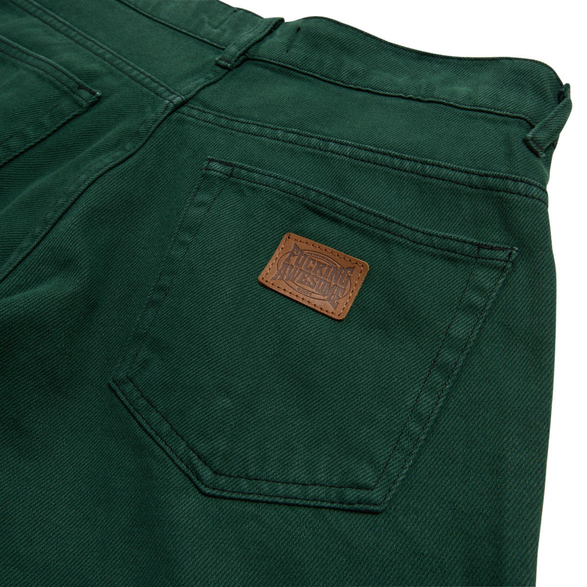 Fucking Awesome Dark Sage Fecke Jeans - Dark Sage image 3