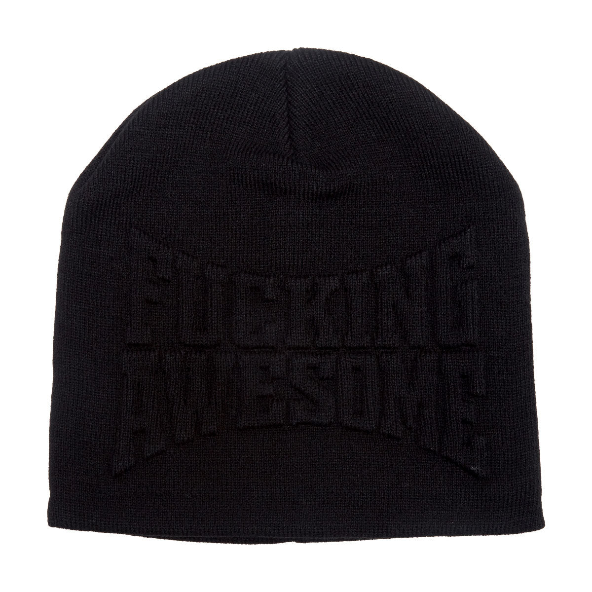 Fucking Awesome KO Embossed Beanie - Black image 1