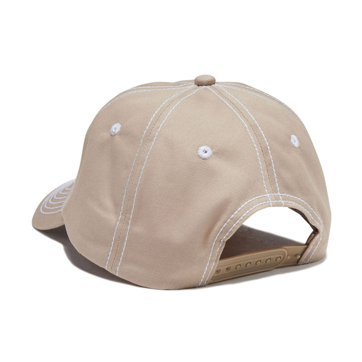 Fucking Awesome Seduction Contrast Stitch 6 Panel Hat - Khaki image 2