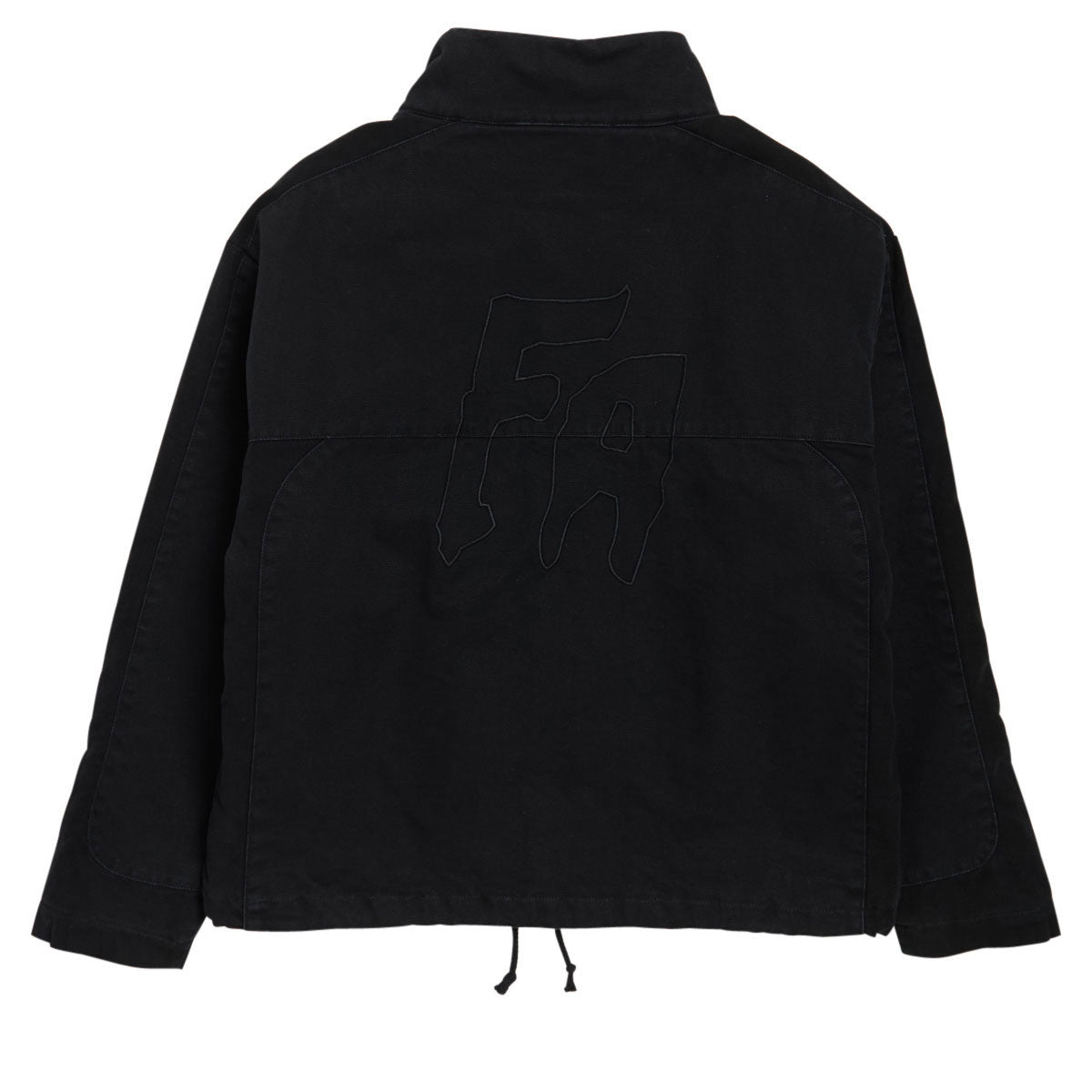 Fucking Awesome Waxed Puffer Jacket - Black image 2