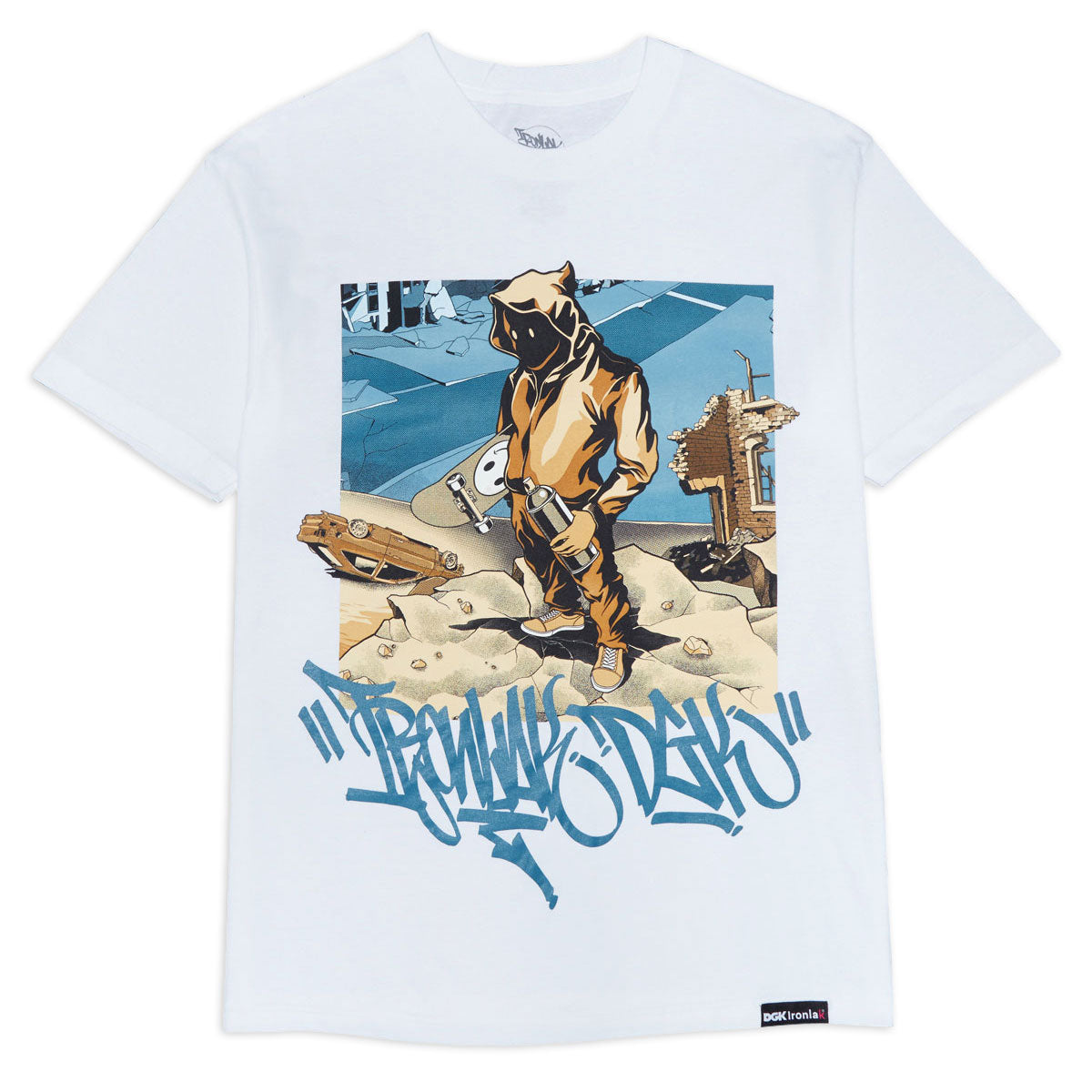 DGK x Ironlak Laquer T-Shirt - White image 1