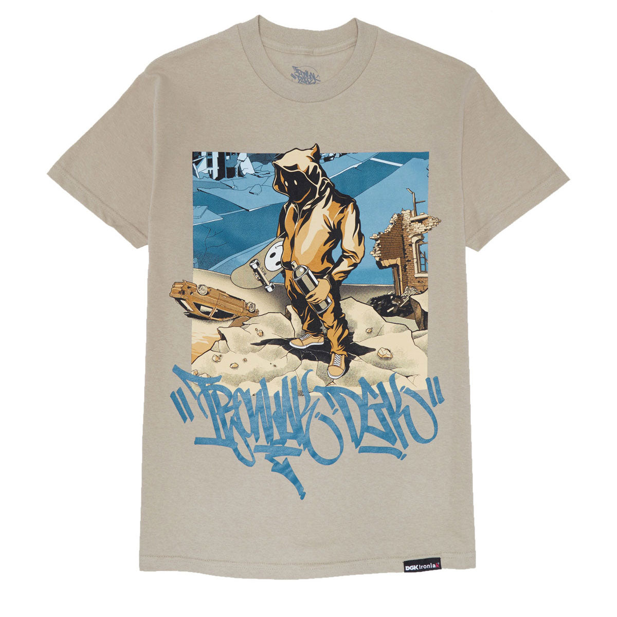 DGK x Ironlak Laquer T-Shirt - Sand image 1