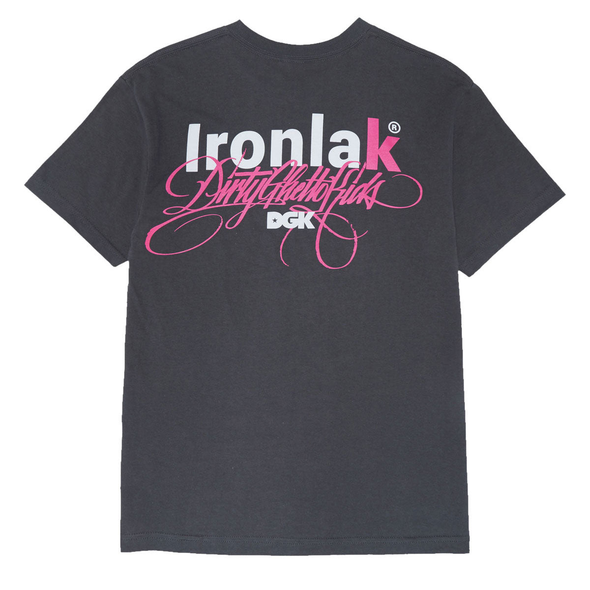 DGK x Ironlak Yard T-Shirt - Charcoal image 1