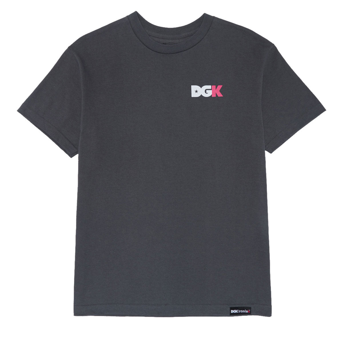 DGK x Ironlak Yard T-Shirt - Charcoal image 2